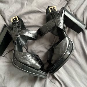 Whistles Laxo Croc Platform Sandal